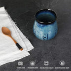 Ceramic Utensil Holder, Small Utensil Crock Ideal - Image 4