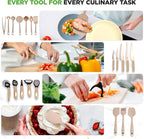 NutriChef 75-Piece Non-Stick Pots and Pans Set, Complete Ceramic Cookware Set - Image 5