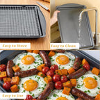 Baking Sheet with Cooling Racks - Image 7