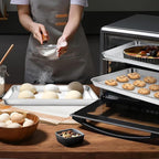 Homikit 2 Pack Baking Sheet, 9 x 13 Inches Stainless Steel Quarter Sheet Pan Set - Image 5