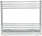 Household Essentials Chrome 2-Tier Sliding Cabinet Organizer - Image 9