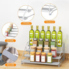 RCHYFEED 4 Tier Spice Rack Organizer, Spice Organization - Image 5