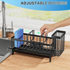 Cisily Sponge Holder for Kitchen Sink, Sink Caddy Organizer - Image 5