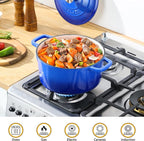 Velaze 6 QT Enameled Dutch Oven Pot - Image 7
