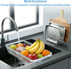 Dish Drying Rack Over The Sink, Stainless Steel Dish Racks - Image 8