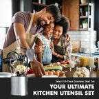 Chef Craft 13 Piece Select Stainless Steel Kitchen Tool Set - Image 5