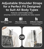 Denim Apron with Pockets for Hair Stylist Gardening Craftsmen Barista Women - Image 5