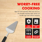 Chef Craft Select Pie/Cake Server, 11.5 inch, Stainless Steel - Image 2