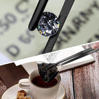Yaomiao 4 Packs 12 Inch Bar Tweezers Black Cocktail Tongs Long Garnish Tweezers - Image 4