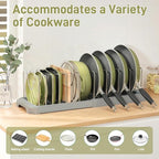 Pots and Pans Organizer for under Cabinet, Pan Pot Organizers inside Cabinet - Image 4