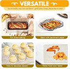 2 PCS Cooling Racks for Cooking and Baking, 15x10 Inches Stainless Steel - Image 3