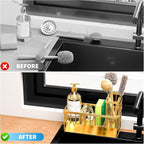 Cisily Gold Kitchen Sink Caddy Organzier - Image 6