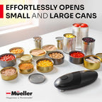 MUELLER HOME SmoothEdge Auto Electric Can Opener – Battery‑Operated One‑Touch w - Image 7