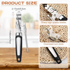 Gisafai 20 Pcs Can Opener Manual Bulk Smooth Edge - Image 2