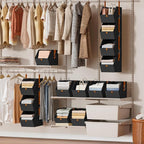 Homsorout Hanging Closet Organizer 4 Tier - Image 2