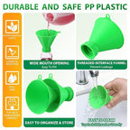 Threaded Funnel Easy Fill Funnel, Twist On Empty Spray Bottle Refill Adapter Fit - Image 3