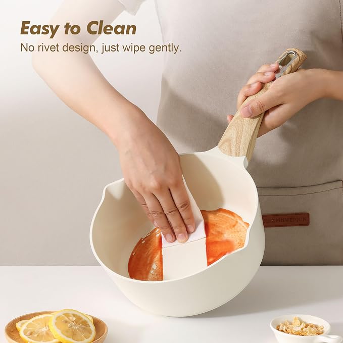 SENSARTE Ceramic Nonstick Sauce Pan - Image 6