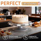 12-Inch Aluminum Alloy Cake Turntable - Image 7