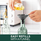COOK WITH COLOR Glass Olive Oil Bottle Dispenser - Image 8