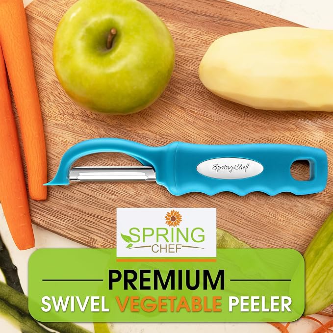 Spring Chef Stainless Steel Swivel Potato Peelers - Image 7