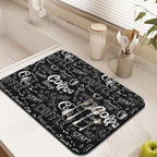 Coffee Bar Mat Accessories for Countertop Super Absorbent Anti-Slip Silicone - Image 4