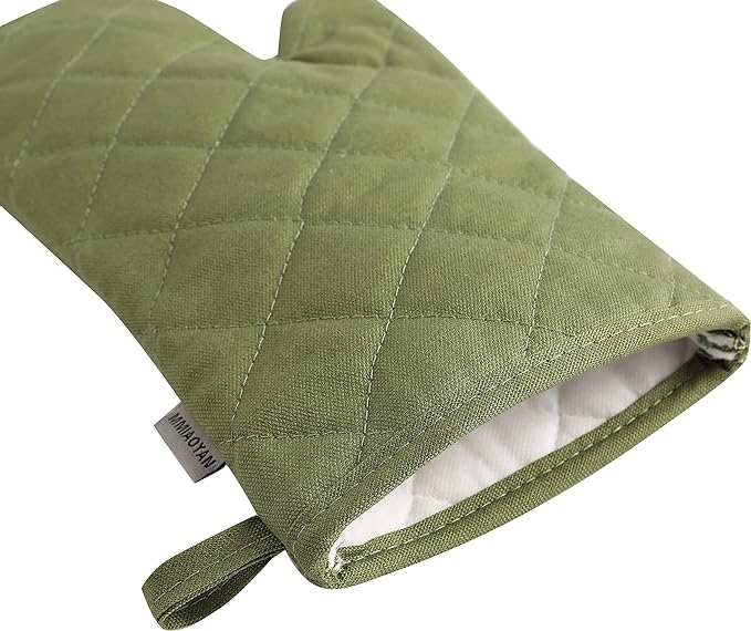 Oven Mitts and Pot Holders 4 pcs Set, High Heat Resistant 500 Degree Extra - Image 6