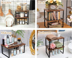 Marsui 4 Pcs Kitchen Organizer Accessories Set Cabinet Organizer Shelf and - Image 7