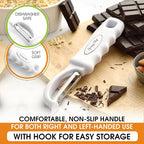 Spring Chef Premium Swivel Vegetable Peeler, Comfrotable Handle and Ultra Sharp - Image 6