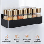 Mystozer Magnetic Spice Rack for Refrigerator, Kitchen Organizer and Storage - Image 6