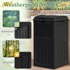 Greesum 33 Gallon Outdoor Trash Can - Image 3