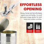 Chef Craft Select Butterfly Can Opener, 4 inches, Nickle Plated - Image 3