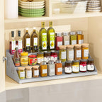 BOIVSHI Spice Rack Organizer, Metal Spice Rack Organizer - Image 2