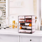 Sorbus Acrylic Makeup Organizer Set, 7-Drawer Vanity & Countertop Cosmetic - Image 7