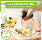 Spring Chef XL Stainless Steel Pastry Cutter Tool - Image 6