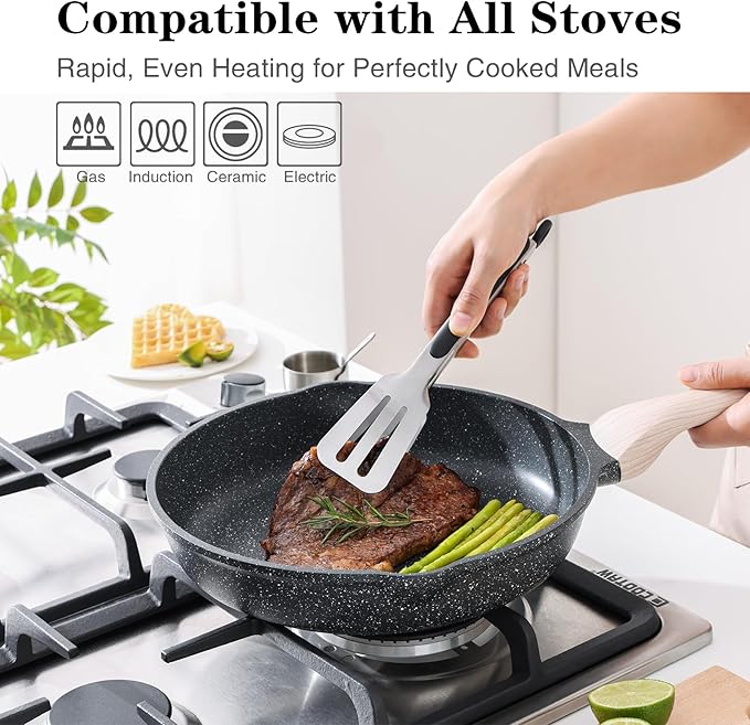 Kordisen Nonstick Frying Pan Set - Image 5