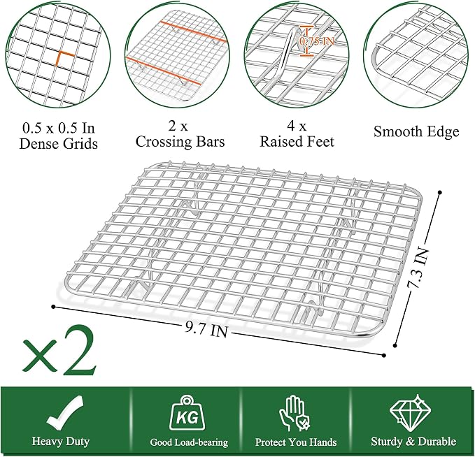 P&P CHEF 10.4 Inch Toaster Oven Pan - Image 3