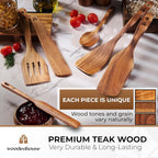 Wooden Spatula for Cooking - Image 3