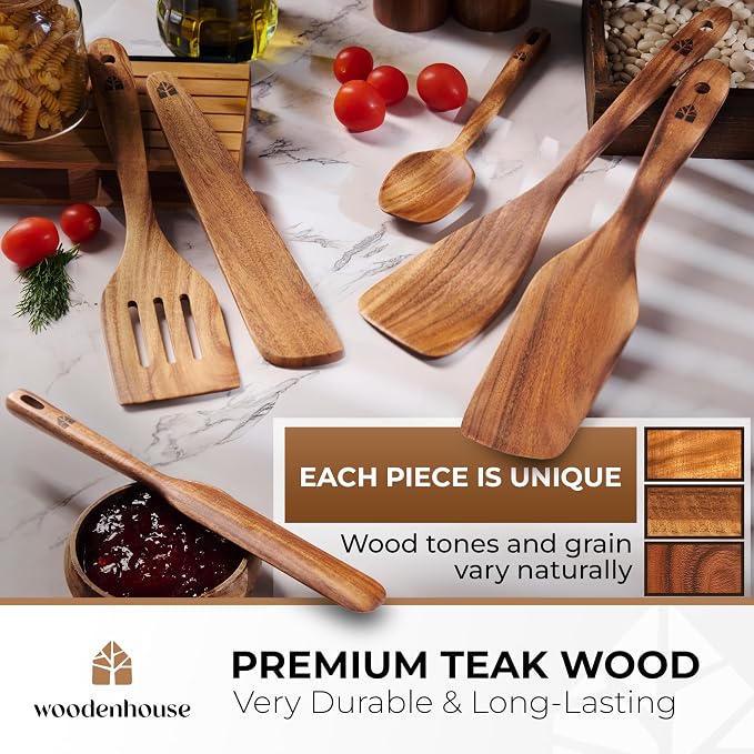 Wooden Spatula for Cooking - Image 3