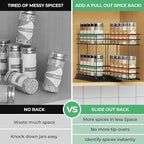 Mystozer Pull Out Spice Rack Organizer - Image 8
