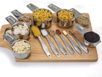 13-piece Measuring Cups and Spoons Set, 18/8 Stainless Steel Heavy Duty - Image 6