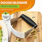 Spring Chef Dough Blender For Baking, Heavy Duty Dough Cutter Tool, Stainless - Image 2