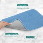 GeeRic Microfiber Dish Drying Mat, Super Absorbent Kitchen Dish Drying Pad - Image 3