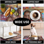 Customized Personalized Image Dish Drying Mat - Image 7