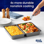 GoodCook Divided Baking Sheet Premium Carbon Steel Nonstick Pan, 11 x 14-Inch - Image 4