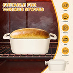 Oval Enameled Cast Iron Dutch Oven - Image 3