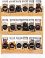 Jucoan 3-Tier Bamboo Spice Rack by Jucoan