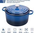 VORRINGARD Enameled Cast Iron Dutch Oven Pot - Image 3