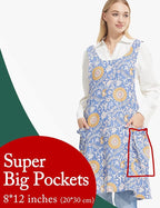 Cozy Adjustable Cross Back Aprons - Image 2
