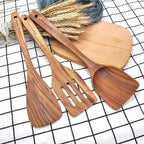11 Pcs Wooden Kitchen Utensils Set - Image 5
