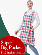 Cozy Adjustable Cross Back Aprons - Image 2